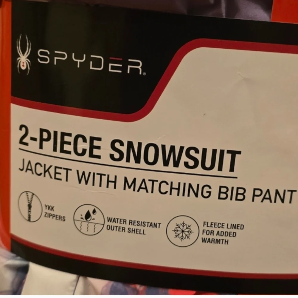Spyder Kids' 2-piece Snowsuit, Nwt